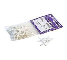 Крестики для кафельной плитки 50 шт, 3 мм крепежная техника 55704 
