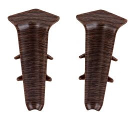 Внутренний угол для плинтуса DECONIKA (70 мм; 301 Венге; 2 шт.) Д-П70-В-Ф2 301 ВНГ 