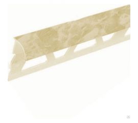 Раскладка внутренняя для плитки Ideal 10 мм, 2.5 м, 103 мрамор алебастровый Вп10 103 МРМ АЛБ 