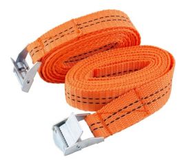 Ремень стяжной багажный Avto Vins 400кг, длина 4 метра, 2 шт. в уп. 7033234 