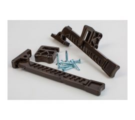 Ограничитель 100% Baby Safety замок на окно от детей, 2 шт., венге 4670006470860 