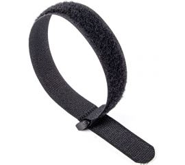 Ремни-липучки Comfix 300x20 мм, черный, упаковка 10 шт. HLCS-300х20-RPX0000 