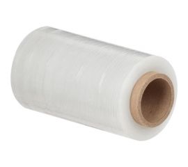 Стрейч-пленка ООО Комус для ручной упаковки, первичное сырье, 20 мкм, 12.5 см, 125 м, 0.29 кг нетто, 12 шт. в упаковке 1800425 