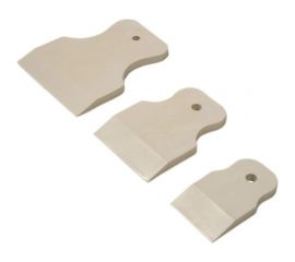 Резиновые шпатели USP набор 3 шт. 40/60/80 мм 06867 