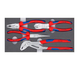 Набор ШГИ KNIPEX COBRA Basic Chrome 4 предмета KN-002001V17 
