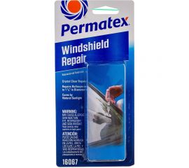 Профессиональный набор для ремонта лобового стекла БЫЧИЙ ГЛАЗ PERMATEX 16067 