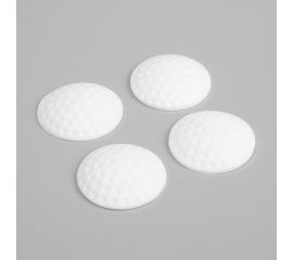 Мебельный силиконовый стопор ТУНДРА 40x8 мм, 4 шт. 7090563 