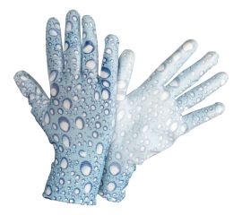 Перчатки из полиэстера КЭС, полиуретановый облив ладони, размер 9/L 14000014 JR-09-1 