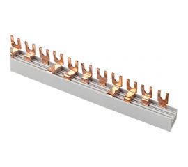 Соединительная шина EKF типа FORK, для 4-фазной нагрузки, 63А, 54 модуля fork-04-63 