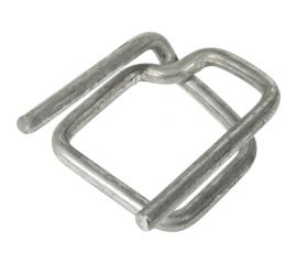 Стальная пряжка Кордленд 16x29x2,5, для ПП/ПЭТ ленты 15-16 мм, 1000 шт. PR-16 KREP-00621 