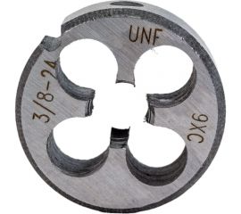 Дюймовая Плашка ИПК UNF 3/ 8 (24 ниток, 9ХС) UNF 3/8-24 9XC 
