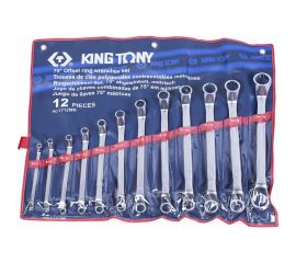 Набор накидных ключей (6-32 мм, 12 предметов) KING TONY 1712MR 