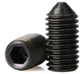 Винт Море-Метизов DIN 914, класс прочности 12.9, оксид, М8x12 мм, 5 шт. VINT9148125М 