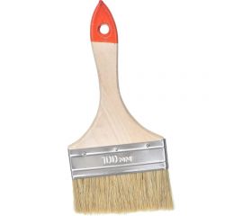 Плоская кисть 888 натуральная щетина 4 - 100 мм * 10 мм Стандарт 0126260 