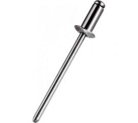 Вытяжная заклепка Мир крепежа DIN 7337, стандартный борт, 4x12 А2 (250 шт) Т0000007260 