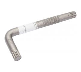 Г-образный ключ FORCE сплайн М 12 76812K 