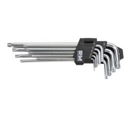 Набор удлиненных шестигранных ключей REDMARK Torx Т10, Т15, Т20, Т25, Т27, Т30, Т40, Т45, Т50, 9 шт. RM92203 
