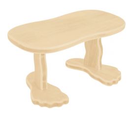 Подставка универсальная Банные Штучки Топ-Топ 46*24*23 см, липа 34309 