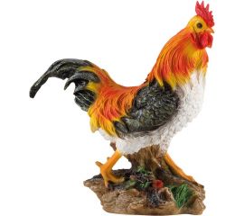Садовая фигурка Park Петух на цветочках H-42 см 169369 