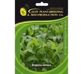 Эврика семена индау ( руккола культурная ) 10 г ЭС мини ELITE PLANT-BREEDING & SEED PRODUCTION Co. 1999947936 