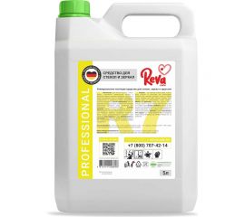 Универсальное чистящее средство для стекол, зеркал и хрусталя Reva Care professional r7 5л R7005000 