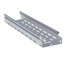 Перфорированный лоток EKF металлический, 50х300х3000-0.55мм L5030001-0,55 