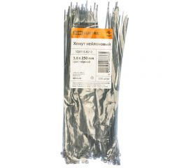 Черный нейлоновый хомут 3,6х250мм 100шт TDM SQ0515-0212 