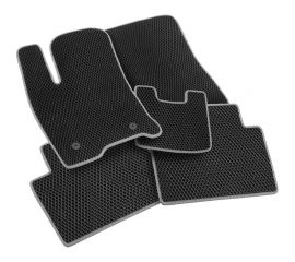 Коврики Vicecar ЕВА / EVA / ЭВА для Mazda Demio I DW правый руль 1996-2003 EV28027-светлосерый 