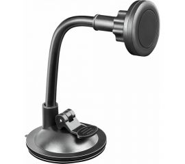 Магнитный автомобильный держатель на торпедо/лобовое стекло AKAI гибкая штанга, черный PM-527MS 