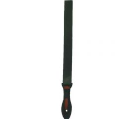 Плоский прямой напильник с ручкой PVC (300 мм, насечка №2 средняя, по 4м сторонам) BAUM 3712300 