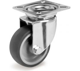 Колесо аппаратное поворотное с панелью (80 мм; 70 кг) Tellure rota 384203 