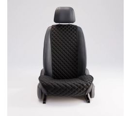 Автомобильная накидка из алькантары DuffCar Черный 33-2471-37 