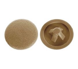 Заглушка Tech-Krep для шуруп-стяжек PZ 5 мм темно-бежевая 50 шт. пакет 106209 