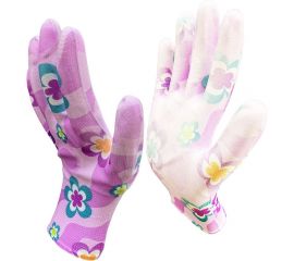 Садовые нейлоновые перчатки Master-Pro ЭДЕМ 3112-NPU-Em 