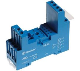 Розетка Finder для реле 55.34, 55.32 и модуля 99.80 с комб конт., с метал фикс, 94842SMA 