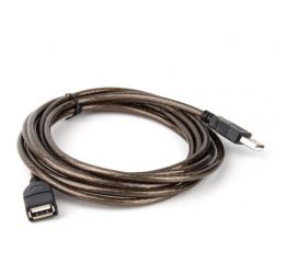 Удлинительный кабель Telecom USB2.0 AM/AF прозрачная изоляция, 3.0m VUS6956T-3M 