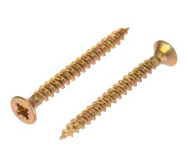 Универсальный саморез KRANZ 3x30, желтый цинк, 200 шт. KR-01-3311-013 