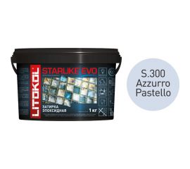 Эпоксидный состав для укладки мозаики LITOKOL STARLIKE EVO S.300 AZZURRO PASTELLO 485310002 