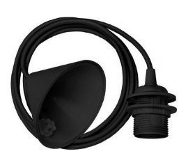 Подвес для светильника с кабелем и патроном SVET черный шнур SV0419-0004 