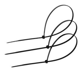 Нейлоновый хомут ТУНДРА для стяжки, 3.6x300 мм, 100 шт. 1112941 