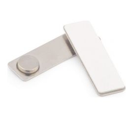 Магнитное крепление с ответной частью с клеевым слоем Forceberg 45x13 мм, металл, 9 шт. 9-1692064-009 