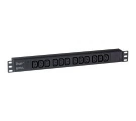 Блок розеток ExeGate ServerPro PDU-19H007 Al-12C13-C20, 19, 1U, алюминий, 12 IEC 320 C13, С20 280865 