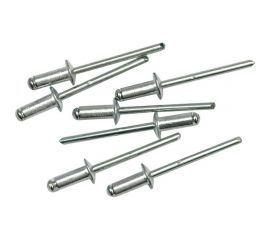 Заклёпки алюминиевые (50 шт; 12.7x4 мм) VOREL 70420 