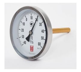 Биметаллический термометр BD ТБ 100Т/46 (-40-60С), G1/2, кл. т. 1,5 51521051123 