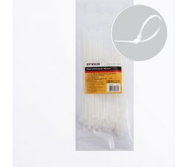 Хомут STEKKER NYCT25-150 нейлоновый 2.5x150 мм, d пучка max 35 мм, нагрузка 8 кг, белый 32773 