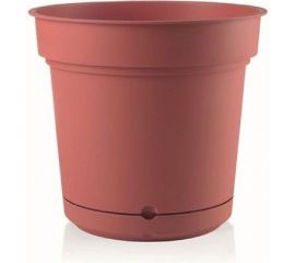 Кашпо с поддоном Teraplast HYDRAL диам. 33 см, высота 30 см, коричневый 28107033001 