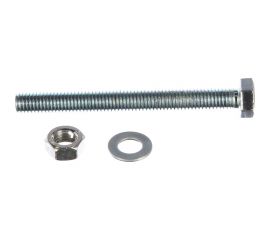 Болт с ш/г полная резьба Качественный КРЕПЕЖ НАБОР DIN 933 8х80 18 шт 0301053 КЧ 