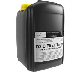 Моторное масло FORWARD GEAR Diesel Turbo D2 10W-40 API CH-4, канистра 20 л 34 