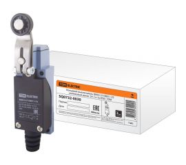 Концевой выключатель TDM ВККН-2118М11-У2 роликовый рычаг 5А 1з+1р IP65 SQ0732-0030 