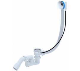 Сифон для ванны АНИ Пласт регулируемый, полуавтомат 1 1/2x40 пер/тр 45°, 40/50 EM321 025-0605 